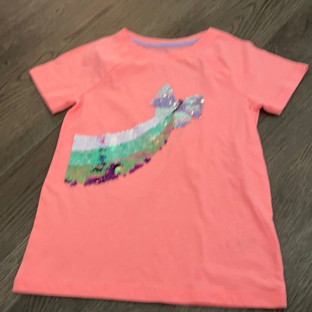 Girls mermaid tail shirt
